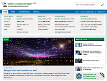 Tablet Screenshot of datenschutzbeauftragter-info.de